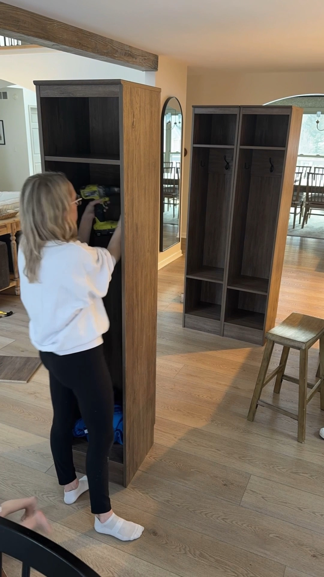 I found the cutest hall tree lockers on wayfair! They are going to be perfect in the mudroom just outside the laundry room! The color is so pretty!!

#LTKSpringSale #LTKHome