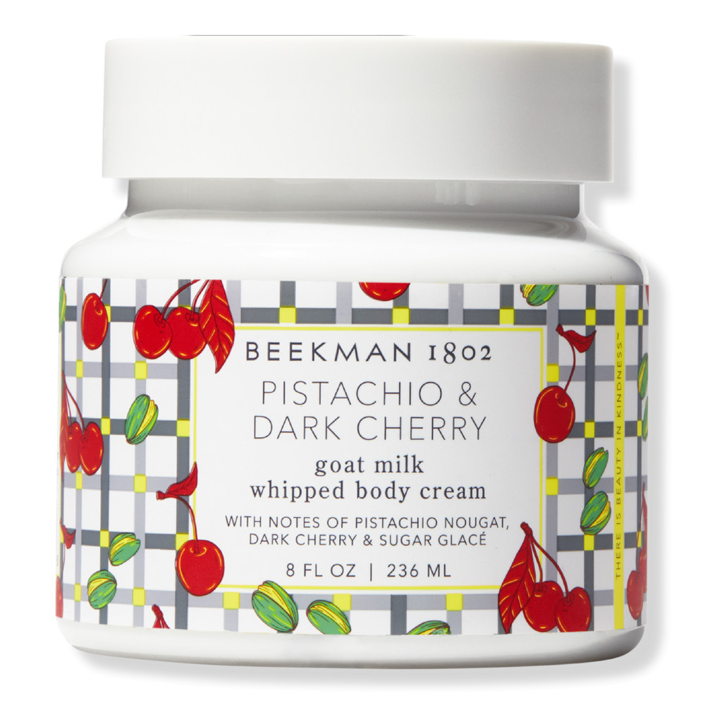 Beekman 1802 Goat Milk Whipped Body Cream - Pistachio & Dark Cherry | Ulta