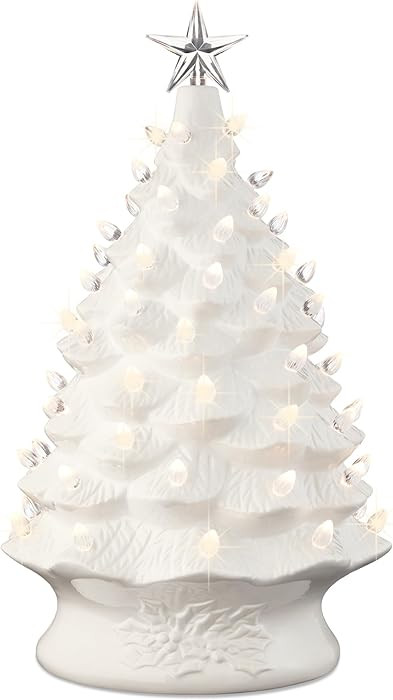 Best Choice Product 24in Extra Large Ceramic Christmas Tree, Pre-Lit Hand-Painted Tabletop XL Ind... | Amazon (US)