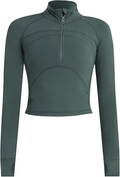 Vsaiddt Women's Athletic Half Quarter Zip Pullover Sweatshirt Quick Dry Workout Jackets Yoga Running | Amazon (US)