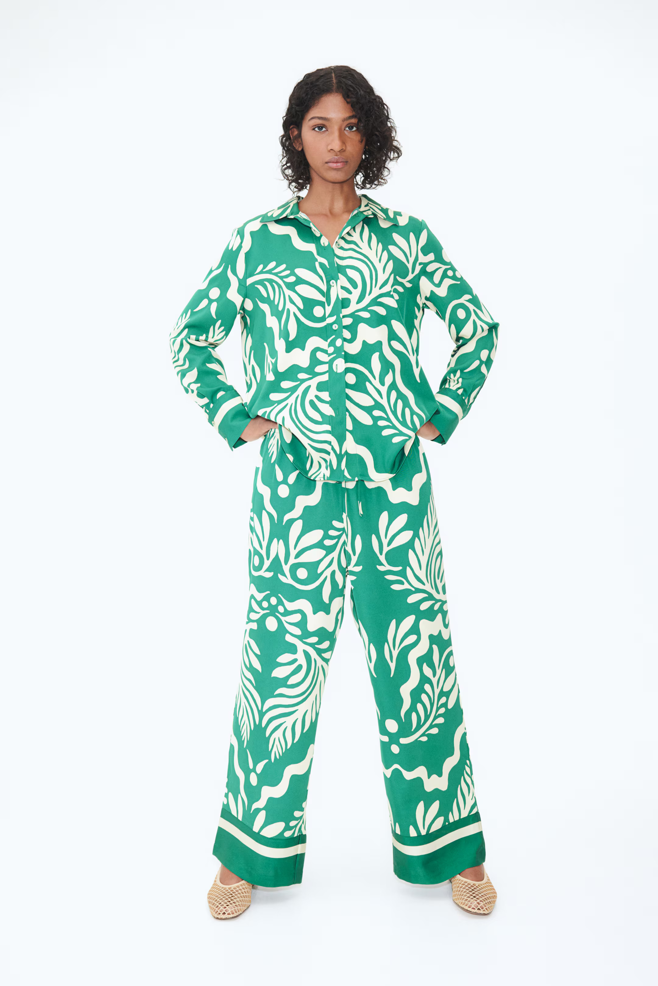 Drawstring Twill Pants | H&M (US + CA)