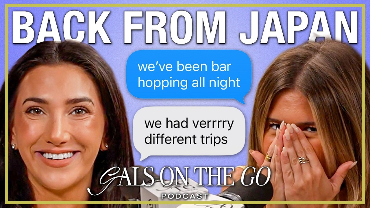 GALS ON THE GO | two VERY different japan trips!! new episode out now on youtube & spotify!! 🎙️🎧 

 