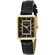 Anne Klein Women's Glitter Accented Croco-Grain Strap Watch, AK/3820 | Amazon (US)