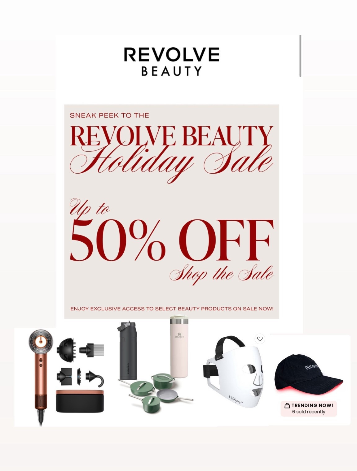 Amazing Sale! Beauty / Home / 🏠 

#LTKselfcare #LTKHoliday #LTKSaleAlert