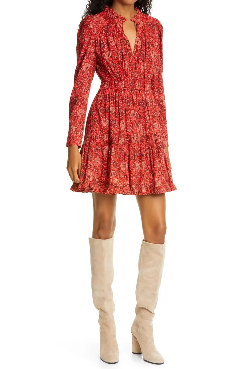 Liv Long Sleeve Minidress | Nordstrom