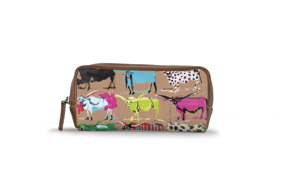Highclere Accessory Case - Drawbertson - Printed Monogram | Barrington Gifts | Barrington Gifts