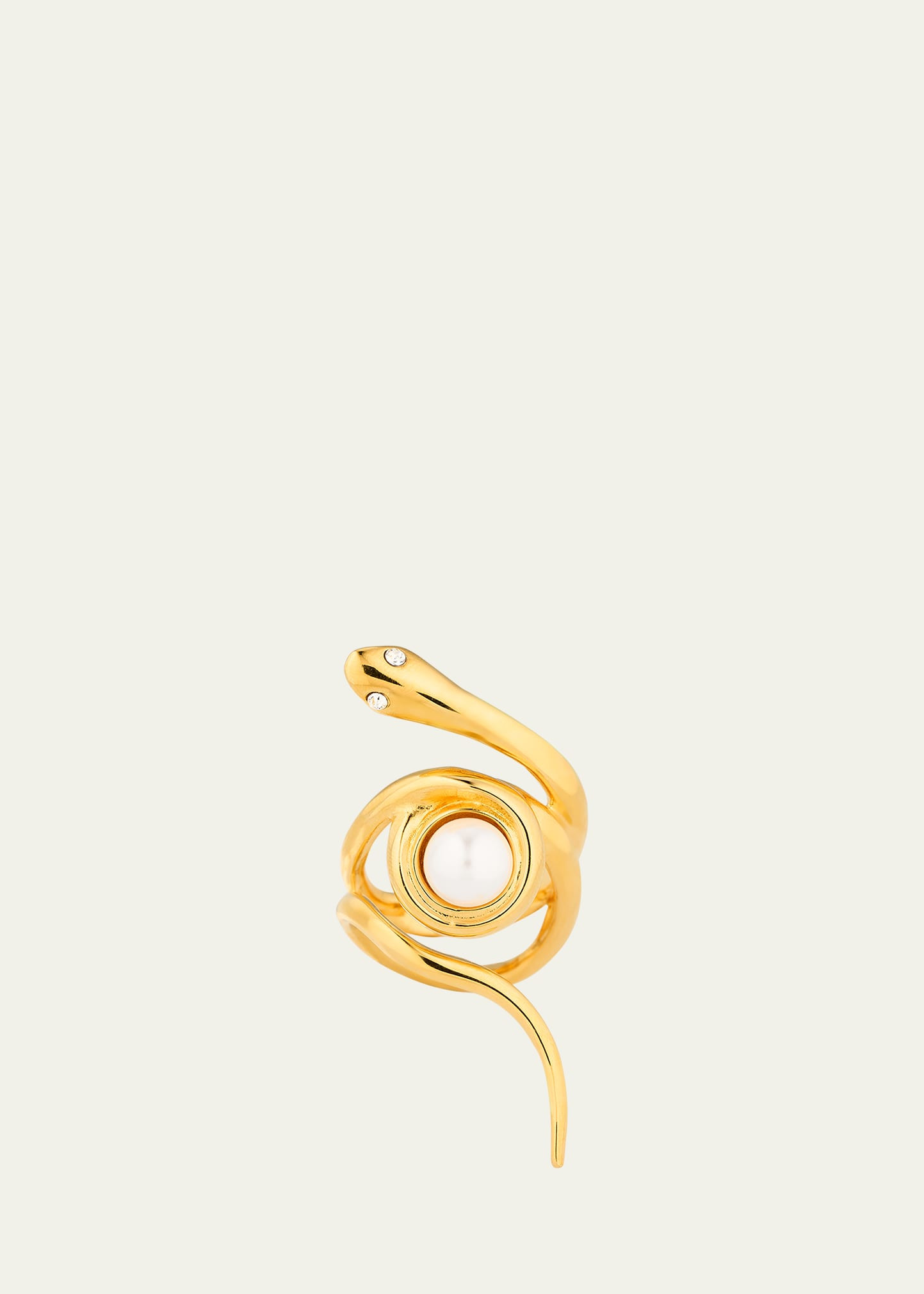 Oscar de la Renta Snake Statement Ring | Bergdorf Goodman