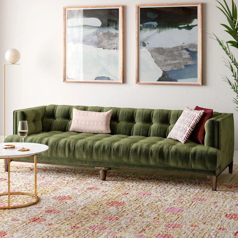 Bari 91.25'' Upholstered Sofa | Wayfair North America