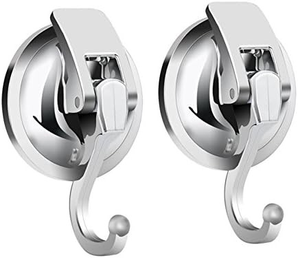 Heavy Duty Vacuum Suction Cup Hooks (2Pack) Specialized for Kitchen&Bathroom&Restroom Organization,  | Amazon (US)