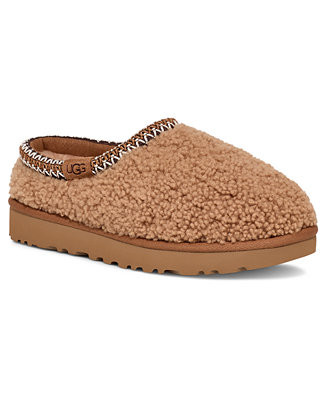 UGG Women's Tasman Maxi Curly Slippers - Macy's | Macy's