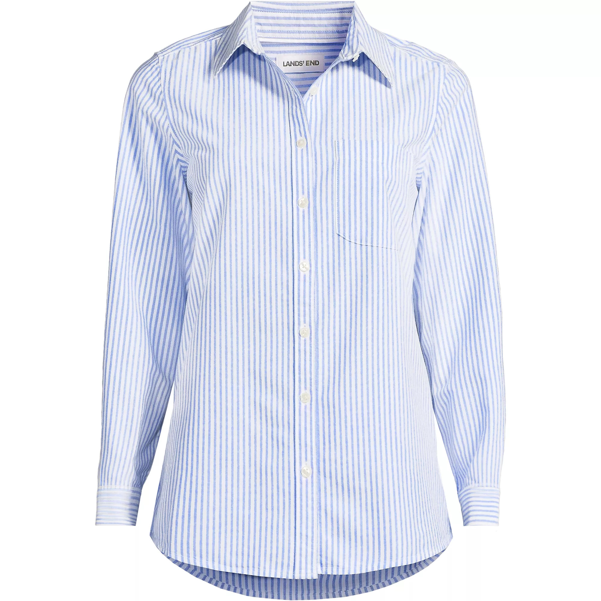 Women's Oxford Shirt - Lands' End - White - XL | Lands' End (US)