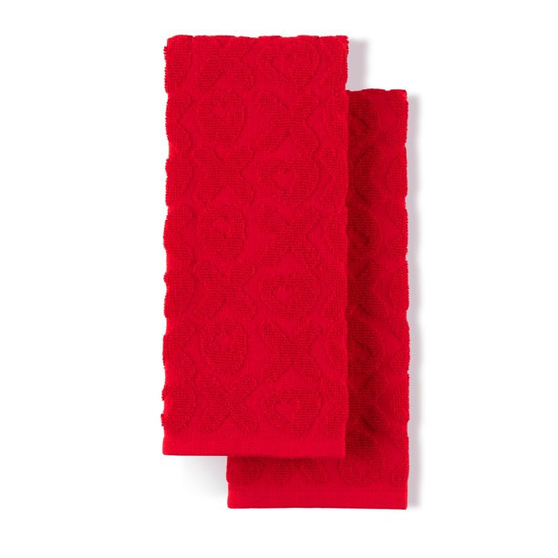 Way To Celebrate XOXO Candy Kitchen Towel Set, 15"W x 25"L, Set of 2 - Walmart.com | Walmart (US)