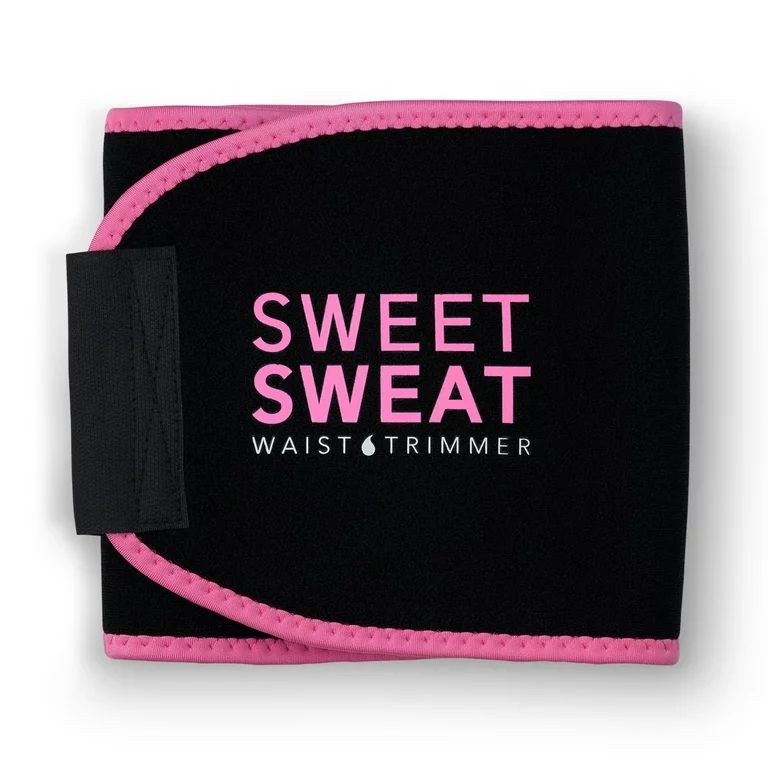 Sweet Sweat Waist Trimmer - Black/Pink, Medium | Walmart (US)