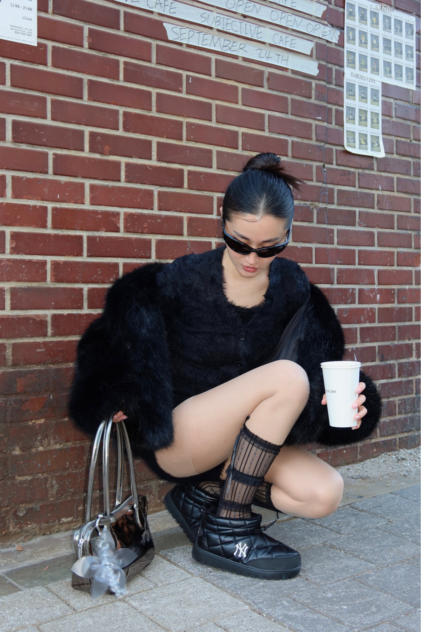 go-to black faux fur jacket 🖤 

#LTKstyletip #LTKwinter