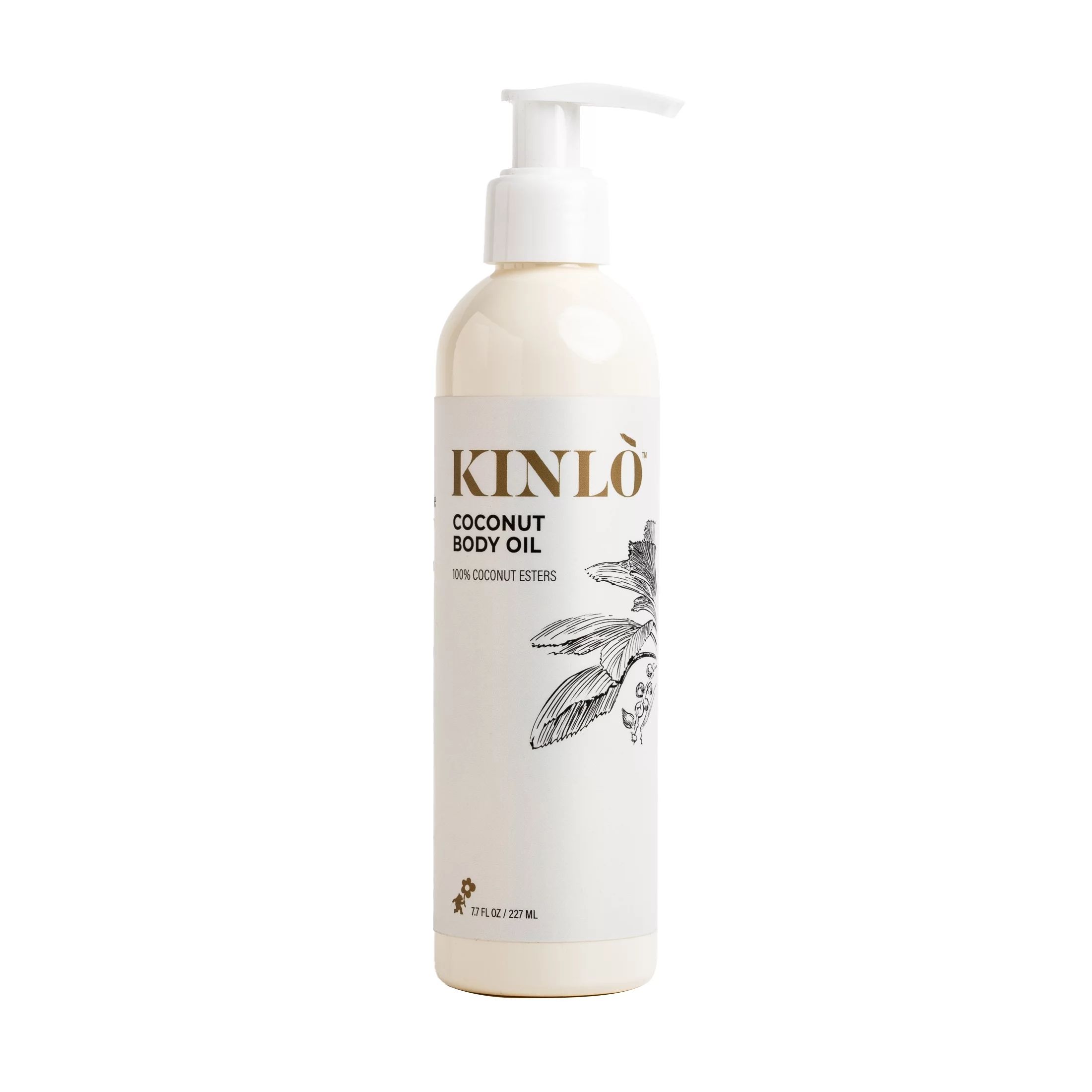KINLO Coconut Body Oil for Hair, Skin, and Nails - 100% Coconut Oil 7.7 fl oz - Walmart.com | Walmart (US)