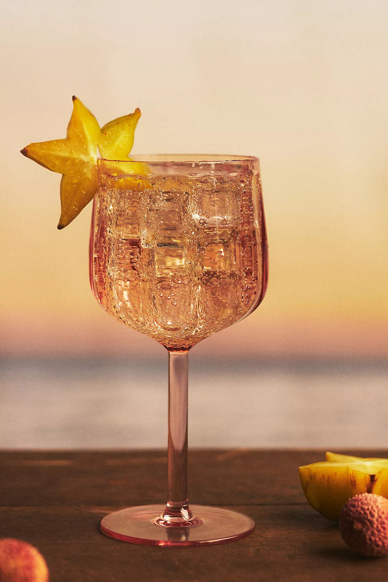 Lucia Acrylic Wine Glasses, Set of 4 | Anthropologie (US)