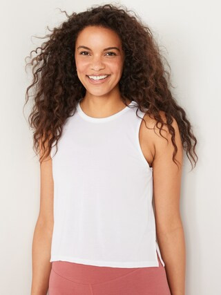 UltraLite All-Day Performance Crop Tank Top for Women | Old Navy (US)