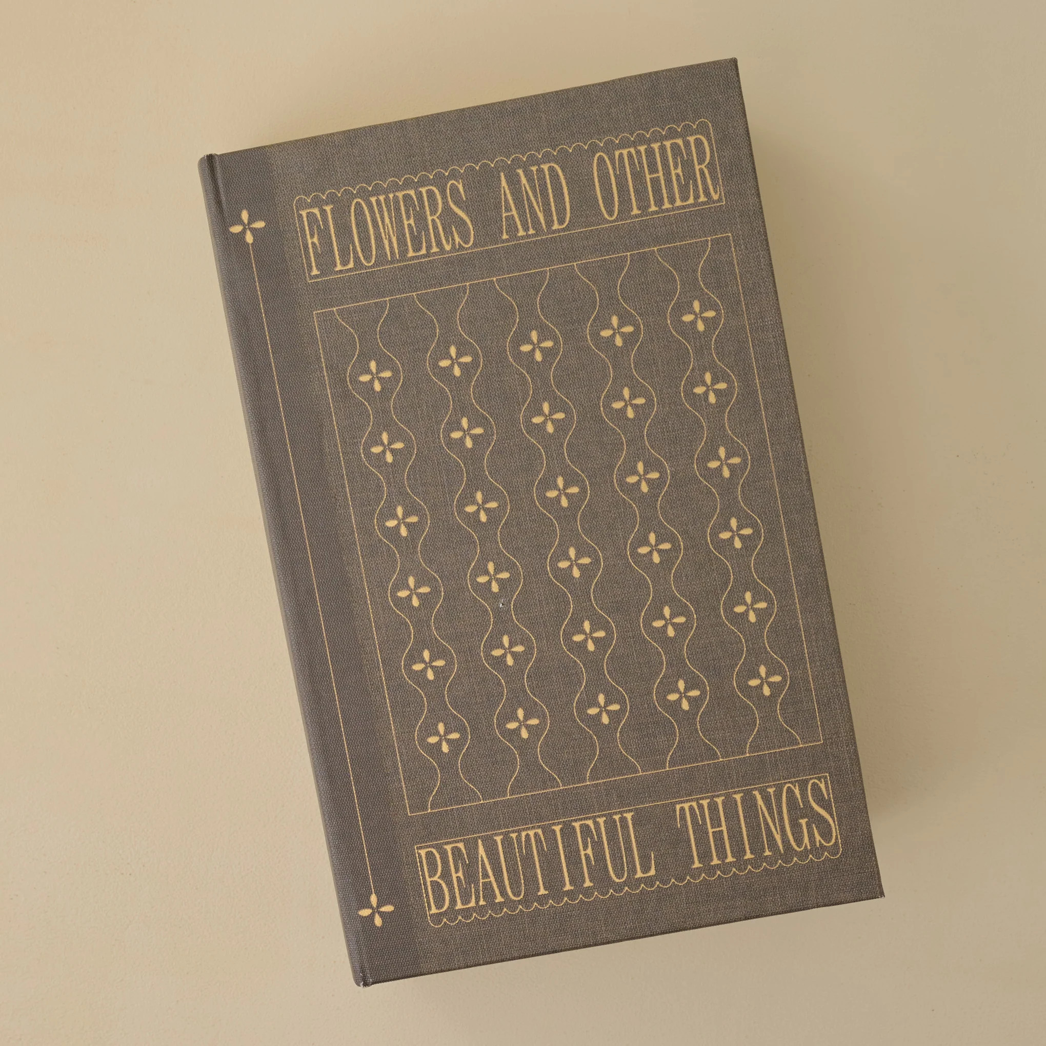 Antique Inspired Handcrafted Book Box | Magnolia