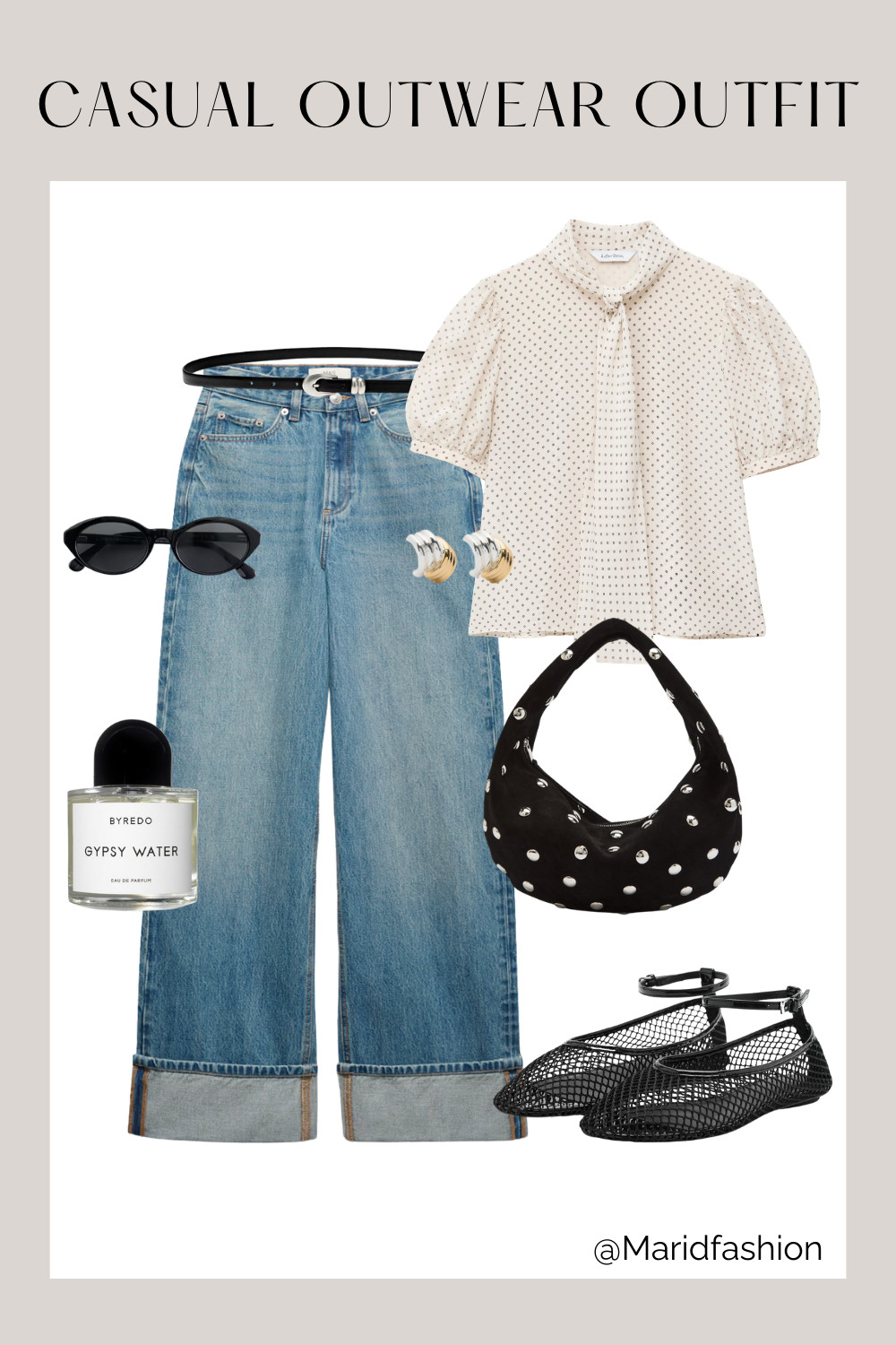 The perfect spring uniform for a shopping & coffee run! Obsessed with the mix of this playful polka dot jacket paired with relaxed roll-up jeans. Topped off the look with the season's must-have mesh flats for that effortless, chic vibe.
#LTKspring #PolkaDots #MeshFlats #SpringOOTD #CoffeeAndClothes #CasualChic #DenimStyle #SpringOuterwear #StreetStyleInspo #LTKstyletip #WeekendVibes 

 #LTKSpringSale #LTKootd #LTKSeasonal