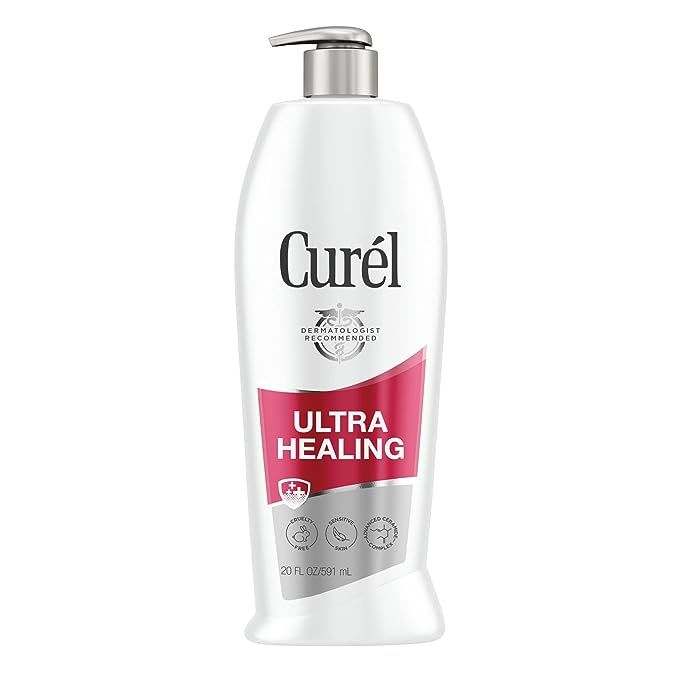 Curel Ultra Healing Lotion, Hand and Body Moisturizer for Extra Dry Skin, with Advanced Ceramide ... | Amazon (US)