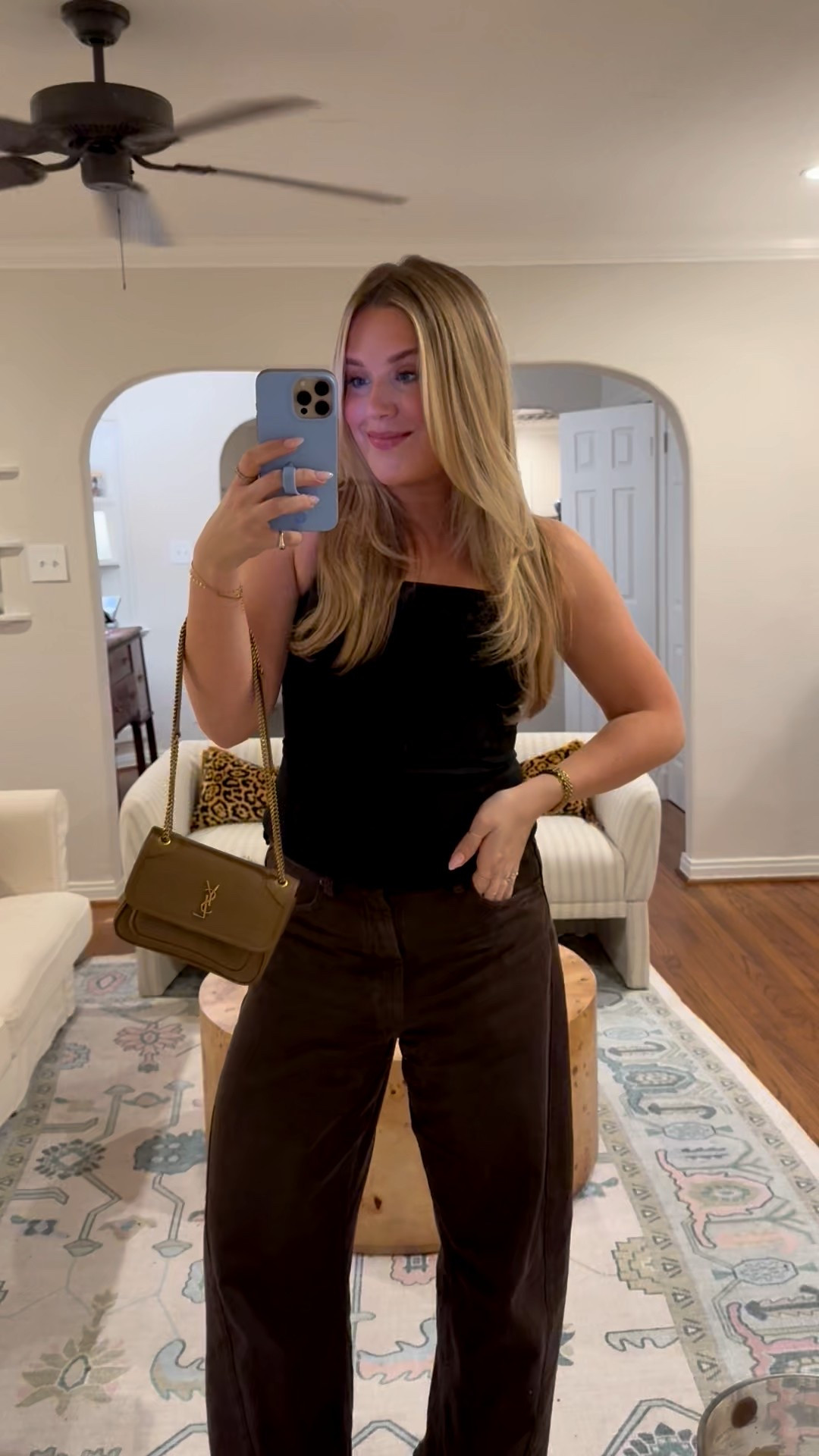 Cutest top from showpo and Zara barrel jeans 🤎 

#LTKdayinmylife #LTKootd #LTKSeasonal