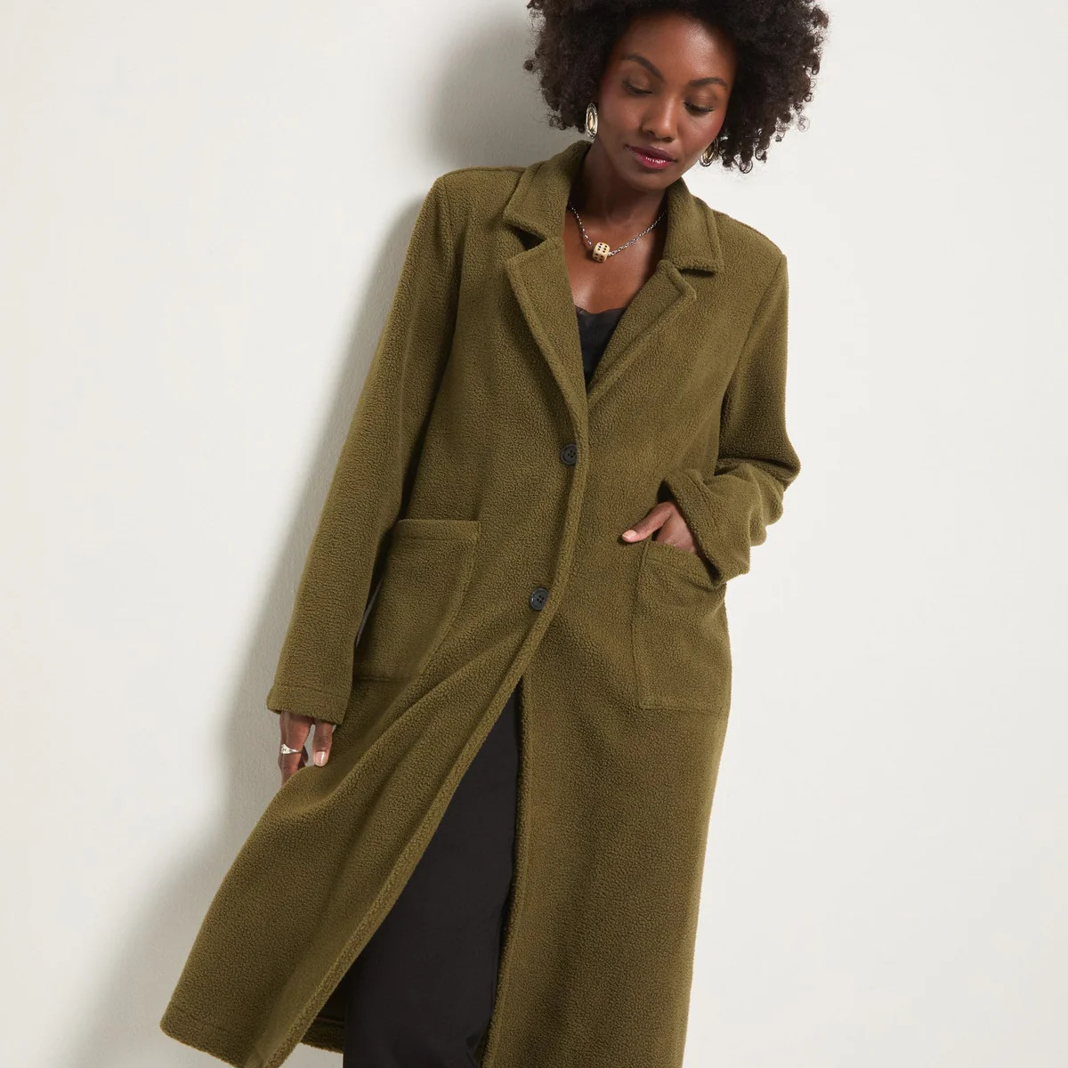 Samantha Sherpa Coat | Seventy Eight and Sunny