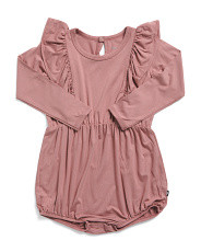 Toddler Girls Long Sleeve Bubble Romper | Toddler Girl Dresses | Marshalls | Marshalls