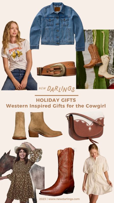 Gift ideas for the cowgirl - western boho outfits - tecovas gift ideas 

#LTKGiftGuide #LTKfindsunder100 #LTKHolidaySale