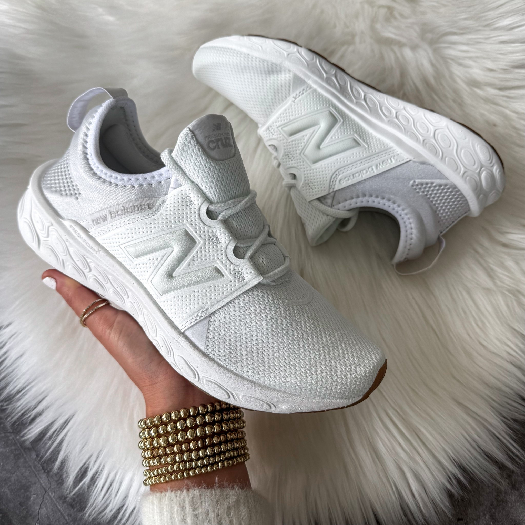 New balance fresh foam sneaker runs true to size 