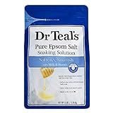 Amazon.com : Dr. Teal's Epsom Salt Soaking Solution, Soften & Nourish with Milk and Honey, 48oz :... | Amazon (US)