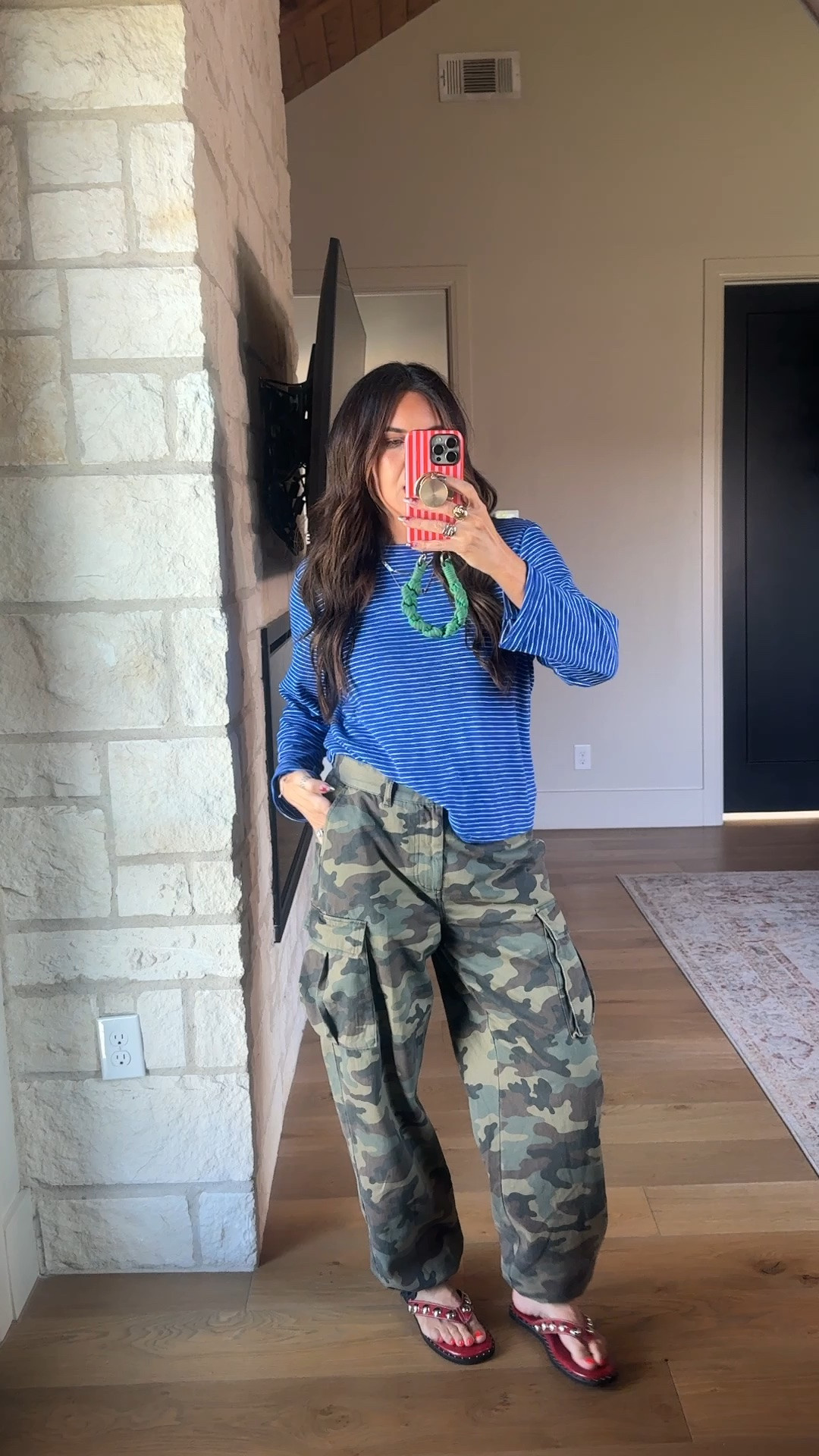 Today’s outfit 
Longsleeve: large
Men’s pants: 34x32 for roominess 
Sandles

#LTKdayinmylife #LTKootd #LTKOver40