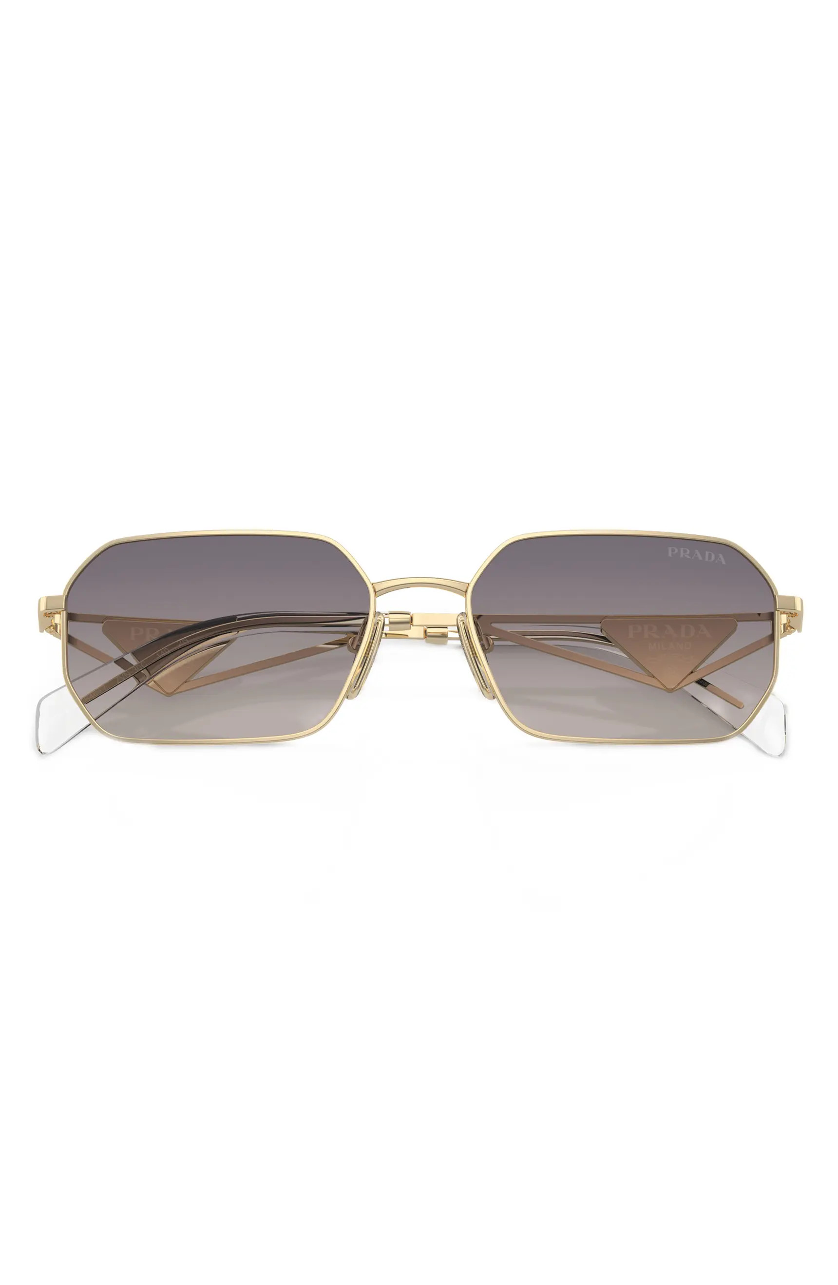 Prada 58mm Rectangular Sunglasses | Nordstrom | Nordstrom