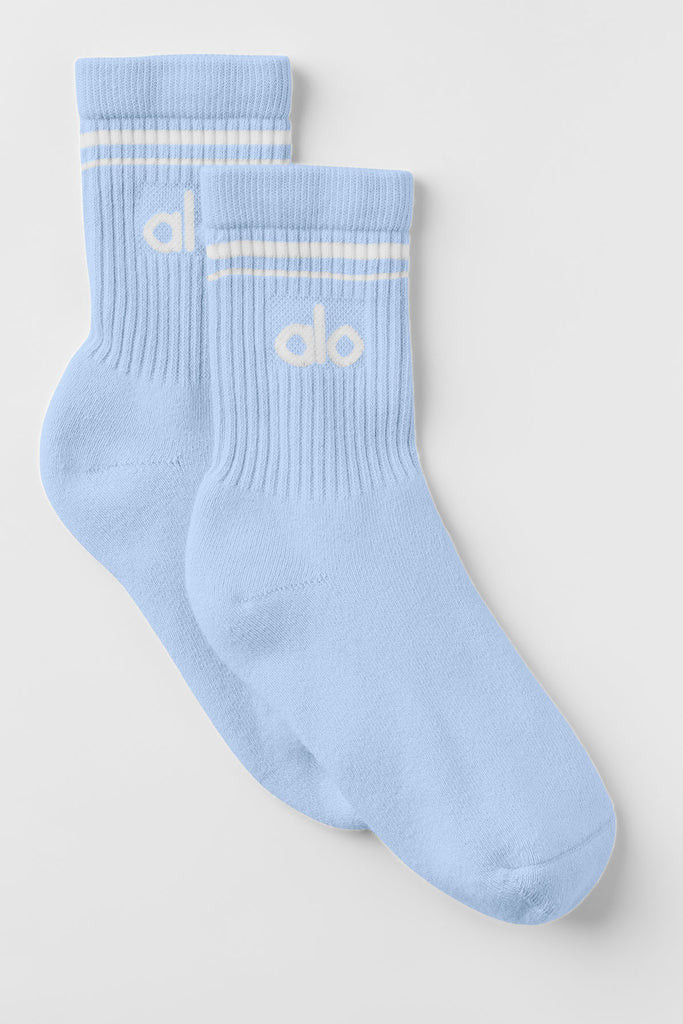 Unisex Half-Crew Throwback Sock | Alo Yoga