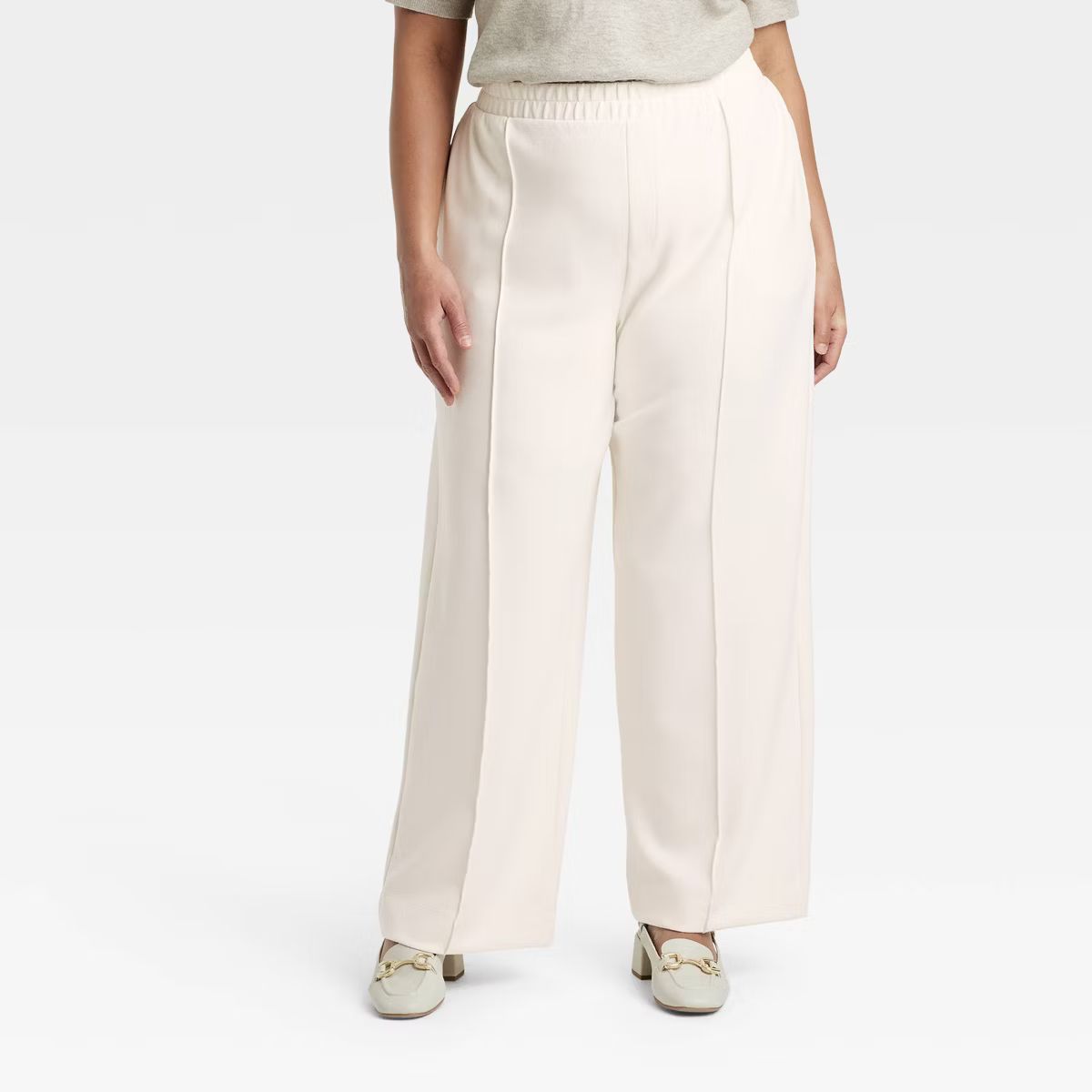 Women's High-Rise Straight Leg Pull-On Pants - A New Day™ | Target