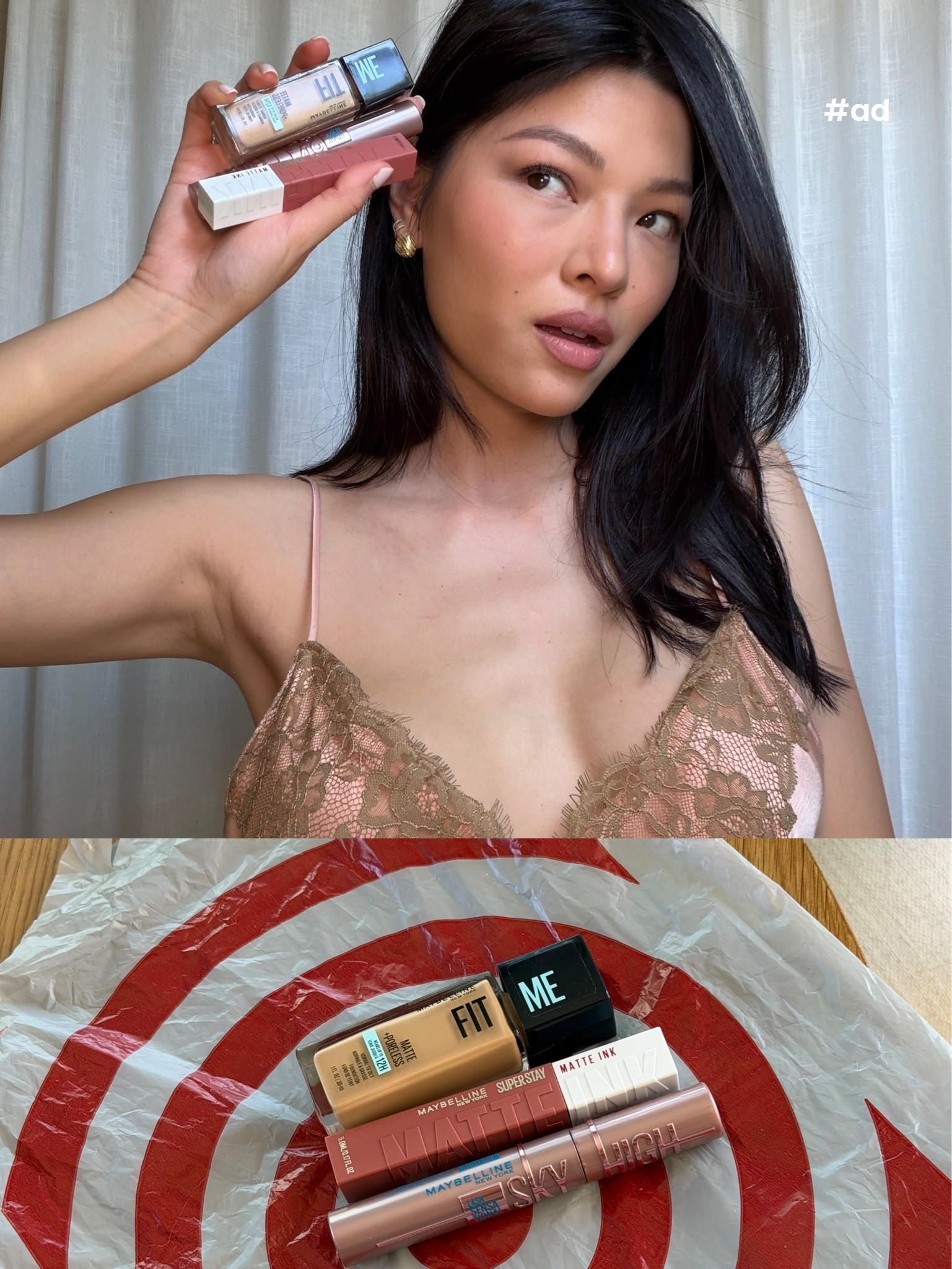 #ad This makeup look is my new personality @maybelline @targetstyle @target
#TargetPartner #MaybellinePartner
#Target