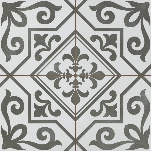 Nostalgia 18" x 18" Ceramic Wall & Floor Tile | Wayfair North America
