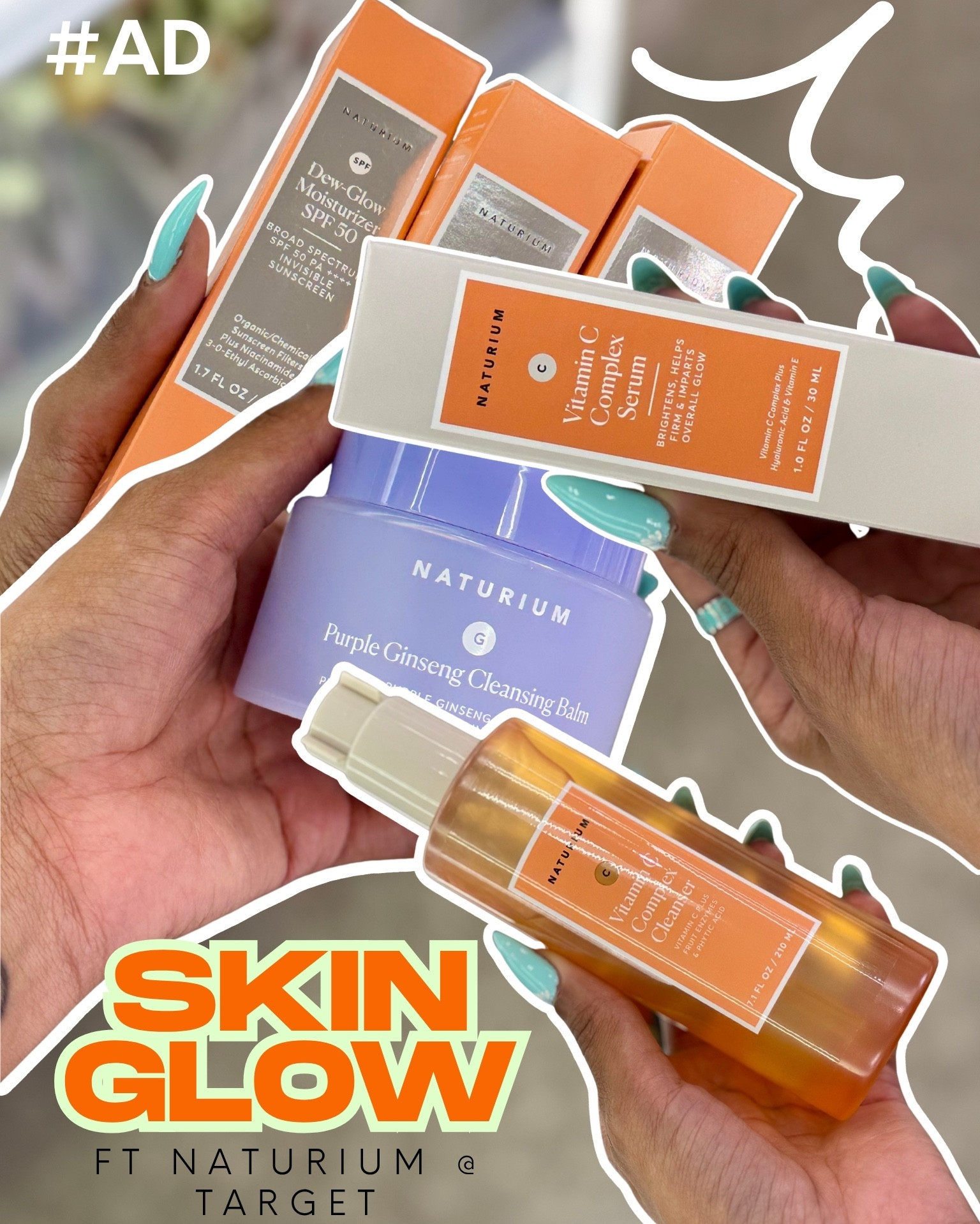 #AD y’all already know naturium body care has a grip on the girlies… but i didn’t realize they
had a whole skincare line at target too 👀
under $25. clean ingredients. simple routines.
i rounded up all 4 in this post. cleansing balm, gelée cleanser, vitamin c serum, and a
moisturizer with SPF 50 that wears like skincare.
available at target + linked below if you’re building your routine 💆🏽‍♀️
#NaturiumPartner #Naturium #NaturiumSkincare #TargetPartner #Target
#houstoncreator #loveartesia #htxinfluencer @target @naturium
@Shop.LTK #liketkit https://liketk.it/

#LTKFindsUnder50 #LTKFindsUnder100 #LTKBeauty