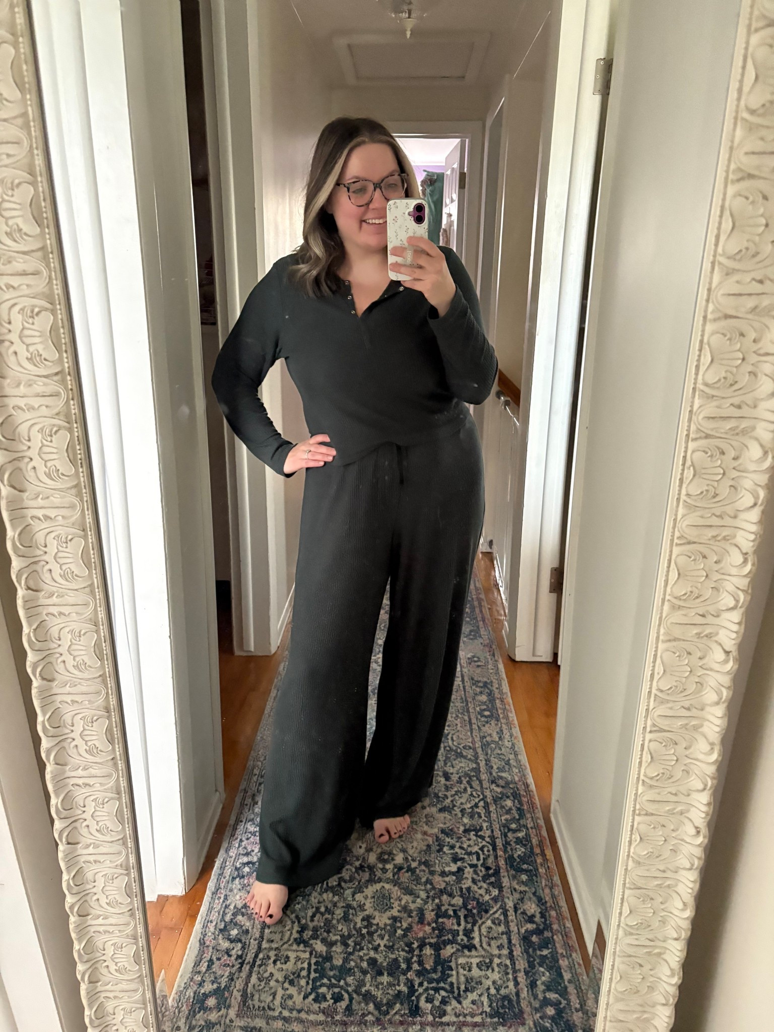 30% off Target pjs

Loved these pjs/ lounge wear during pregnancy. And now I’m rocking them postpartum! They come in several colors and run tts. 

Top & Bottoms - XL 

Fall style // fall outfit // lounge wear // target // Auden // pjs 



#LTKSaleAlert #LTKMidsize #LTKFindsUnder50