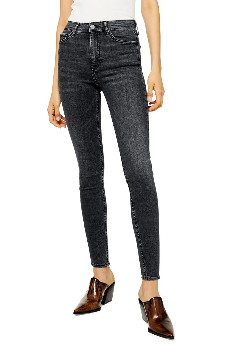 Jamie High Waist Skinny Washed Jeans | Nordstrom