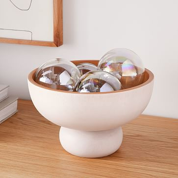 Light Wooden Bowl | West Elm (US)