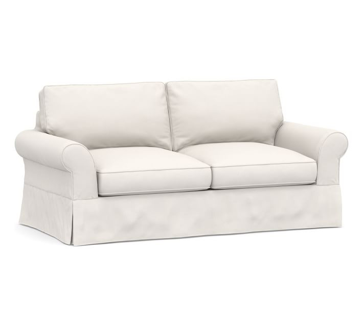 PB Comfort Roll Arm Slipcovered Sofa | Pottery Barn (US)