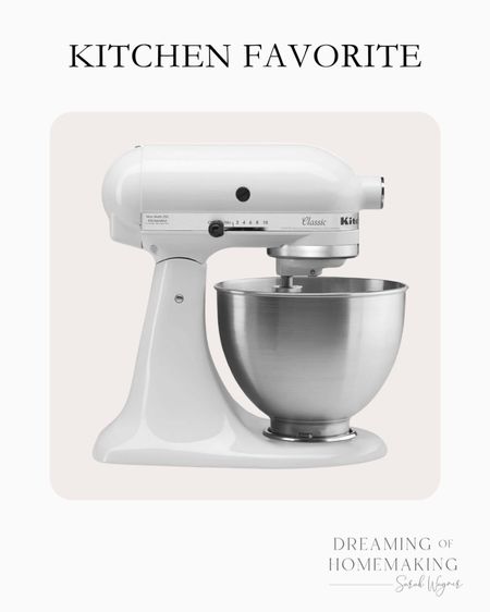 We love our kitchen aid! This one is a good sale 

#LTKhome #LTKGiftGuide #LTKsalealert