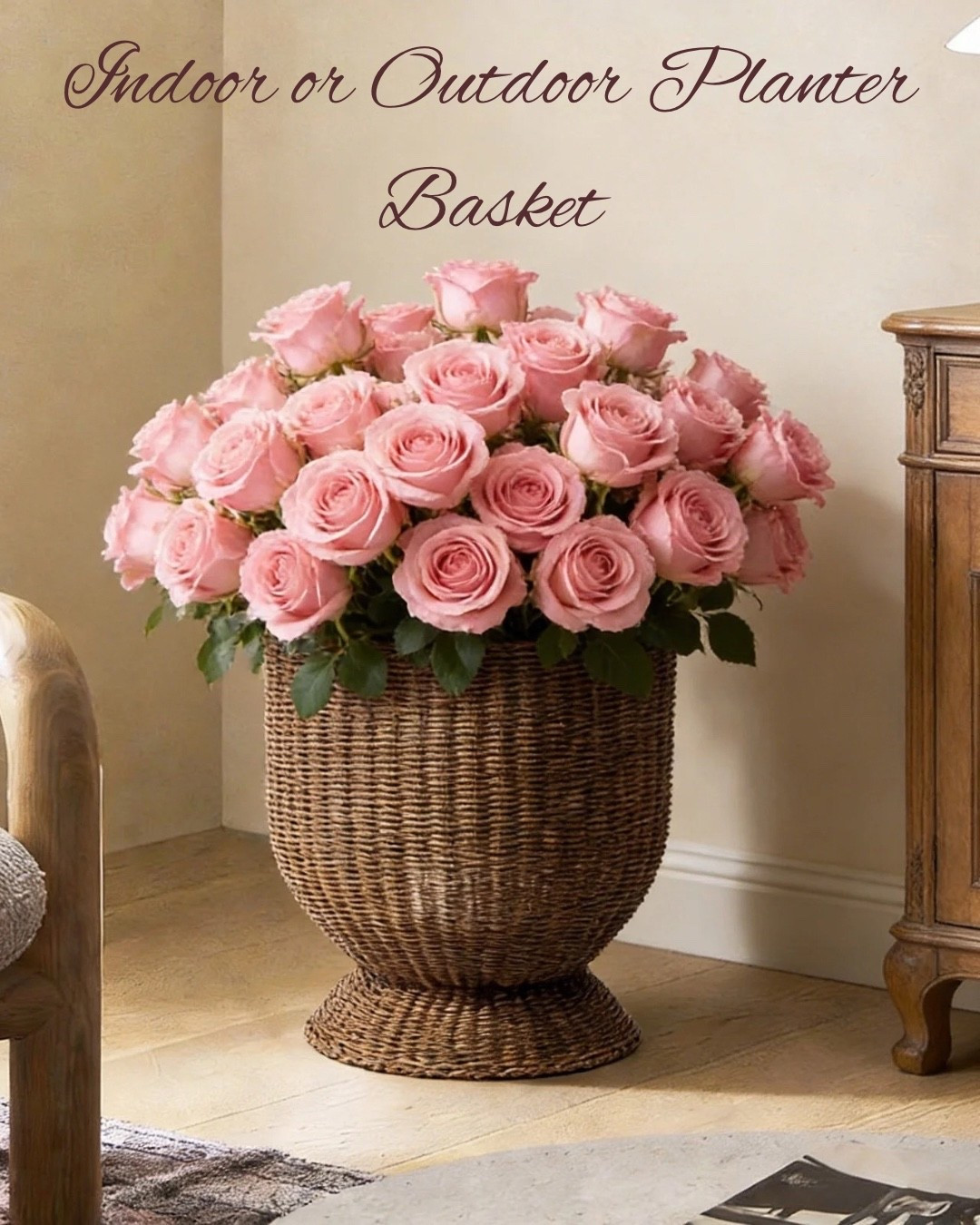 Oh I love a planter basket! Walmart has a lovely 16 inch Indoor or Outdoor one that is sooo perfectly dreamy!🌸

#LTKwinter #LTKsummer #LTKhome