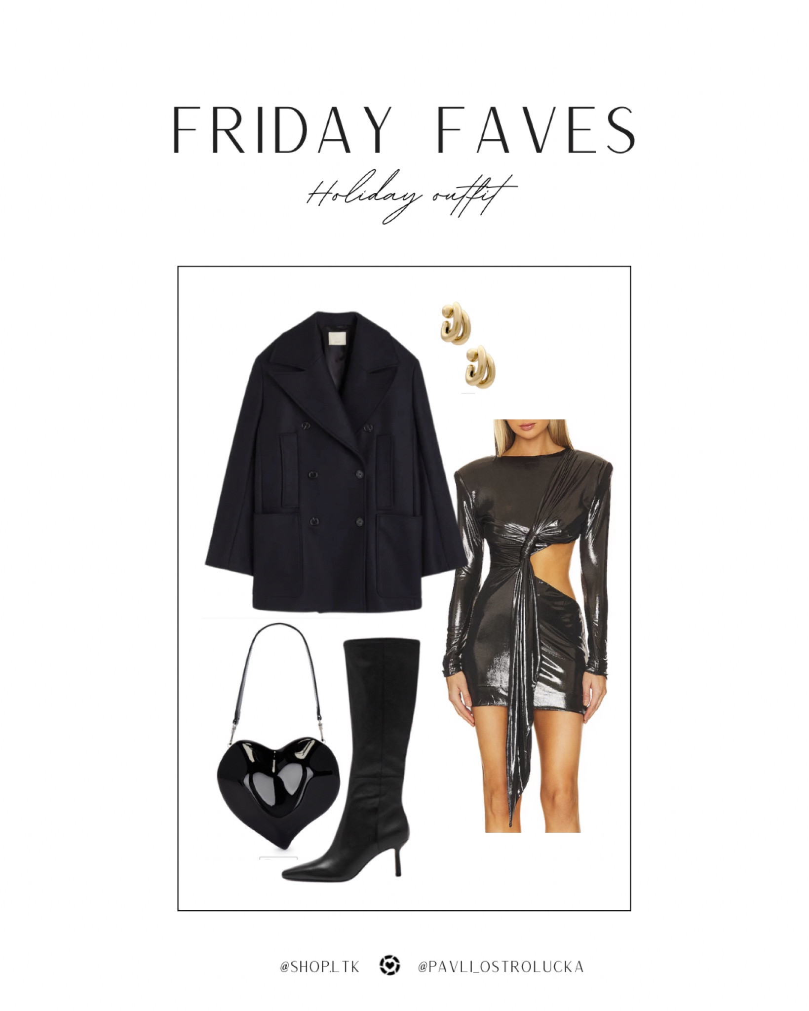 Holiday outfit inspo 🖤✨

#LTKitbag #LTKHoliday #LTKstyletip