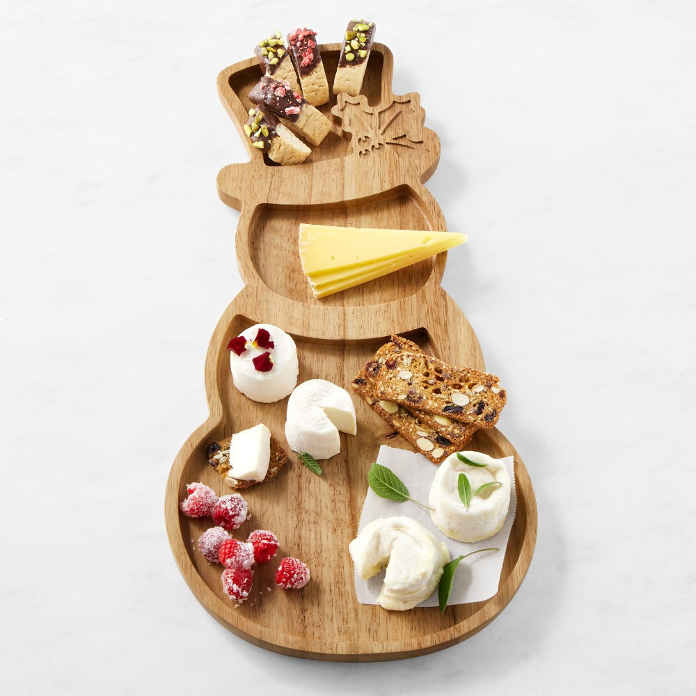 Snowman Cheese Board | Williams-Sonoma