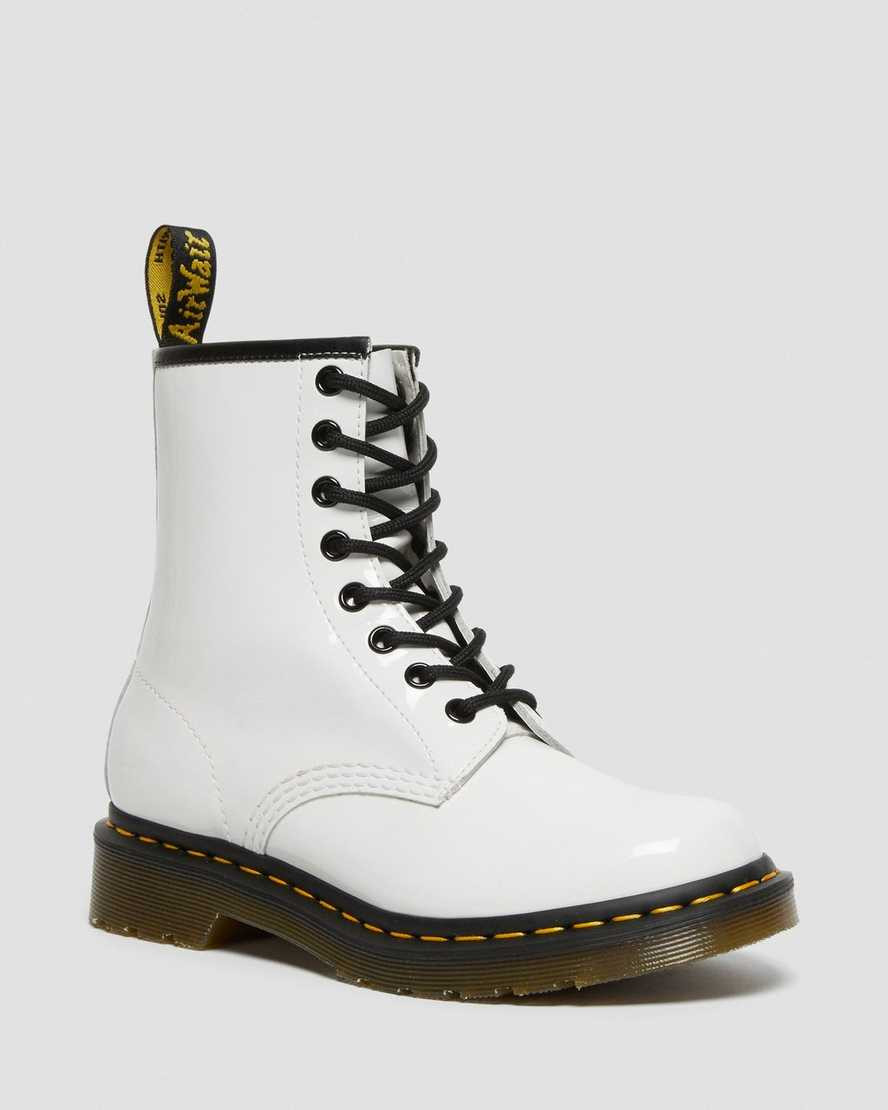 1460 Women's Patent Leather Lace Up Boots | Dr Martens (UK)