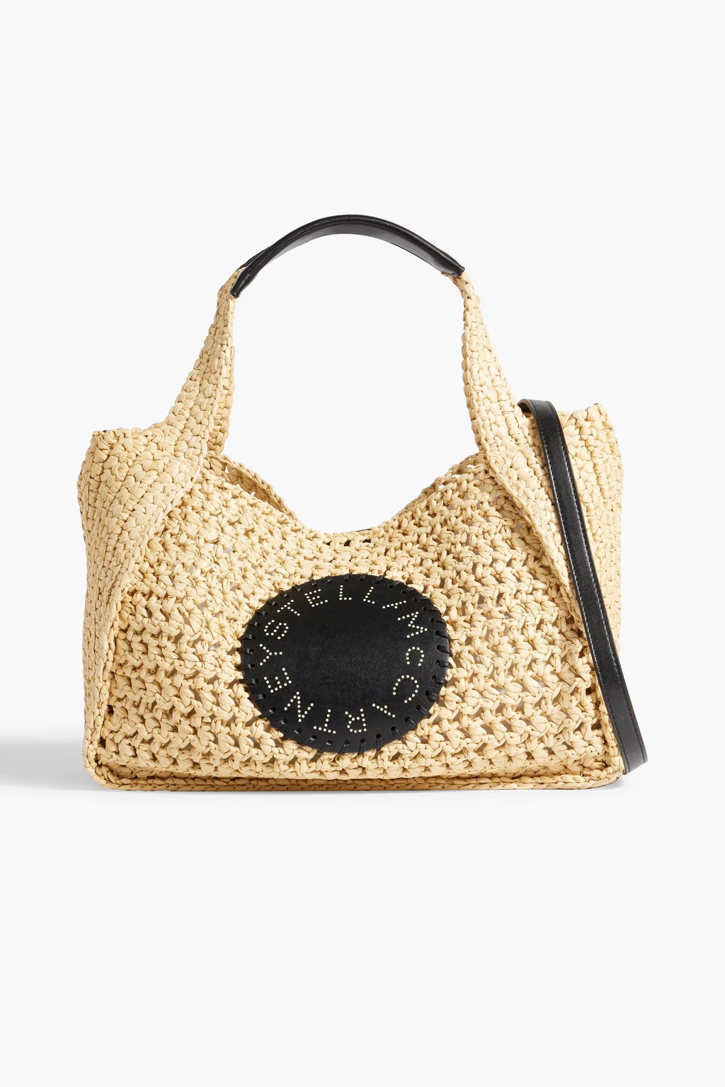 STELLA MCCARTNEY Faux raffia tote | Sale up to 70% off | THE OUTNET | The Outnet (UK and Europe)
