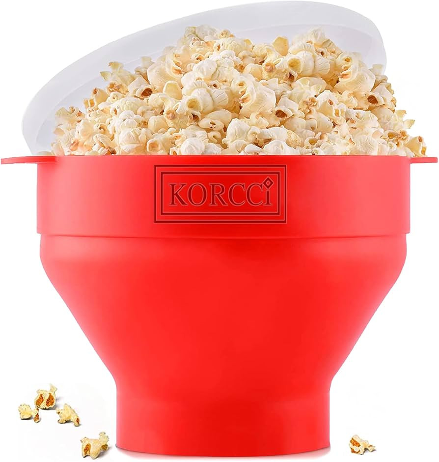 The Original Korcci Microwaveable Silicone Popcorn Popper, Microwave Popcorn Popper, Collapsible ... | Amazon (US)