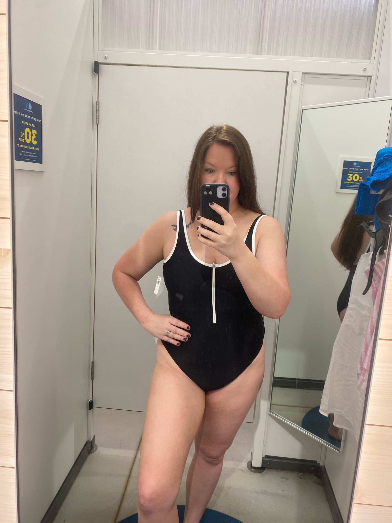 Midsize one piece swimsuit  

#LTKfindsunder50 #LTKswim #LTKmidsize