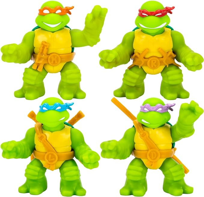 Heroes of Goo Jit Zu Teenage Mutant Ninja Turtles | 4 Pack | Super Oozy Toy Figures | Classic Don... | Amazon (US)